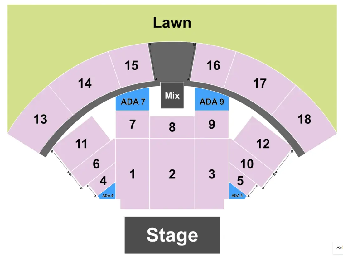 ccnb amphitheatre at heritage park seating chart