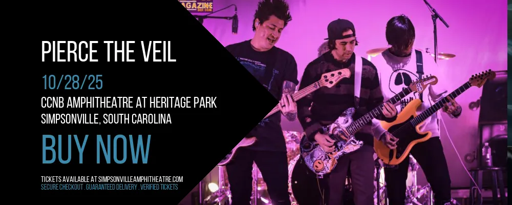 Pierce The Veil at CCNB Amphitheatre at Heritage Park
