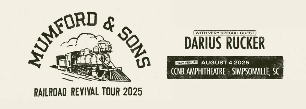 Mumford & Sons & Darius Rucker at CCNB Amphitheatre at Heritage Park